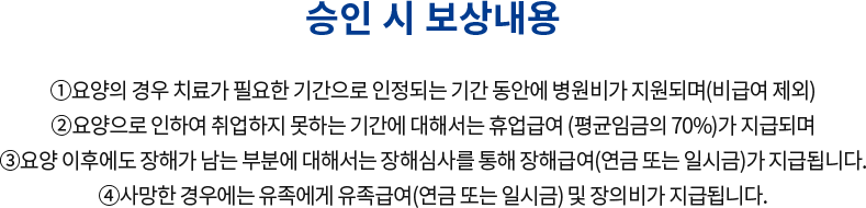 승인 시 보상내용